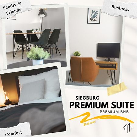 Apartamento Business & Family - Zentral, 24H Check-In, Xxl Tv Siegburg Exterior foto