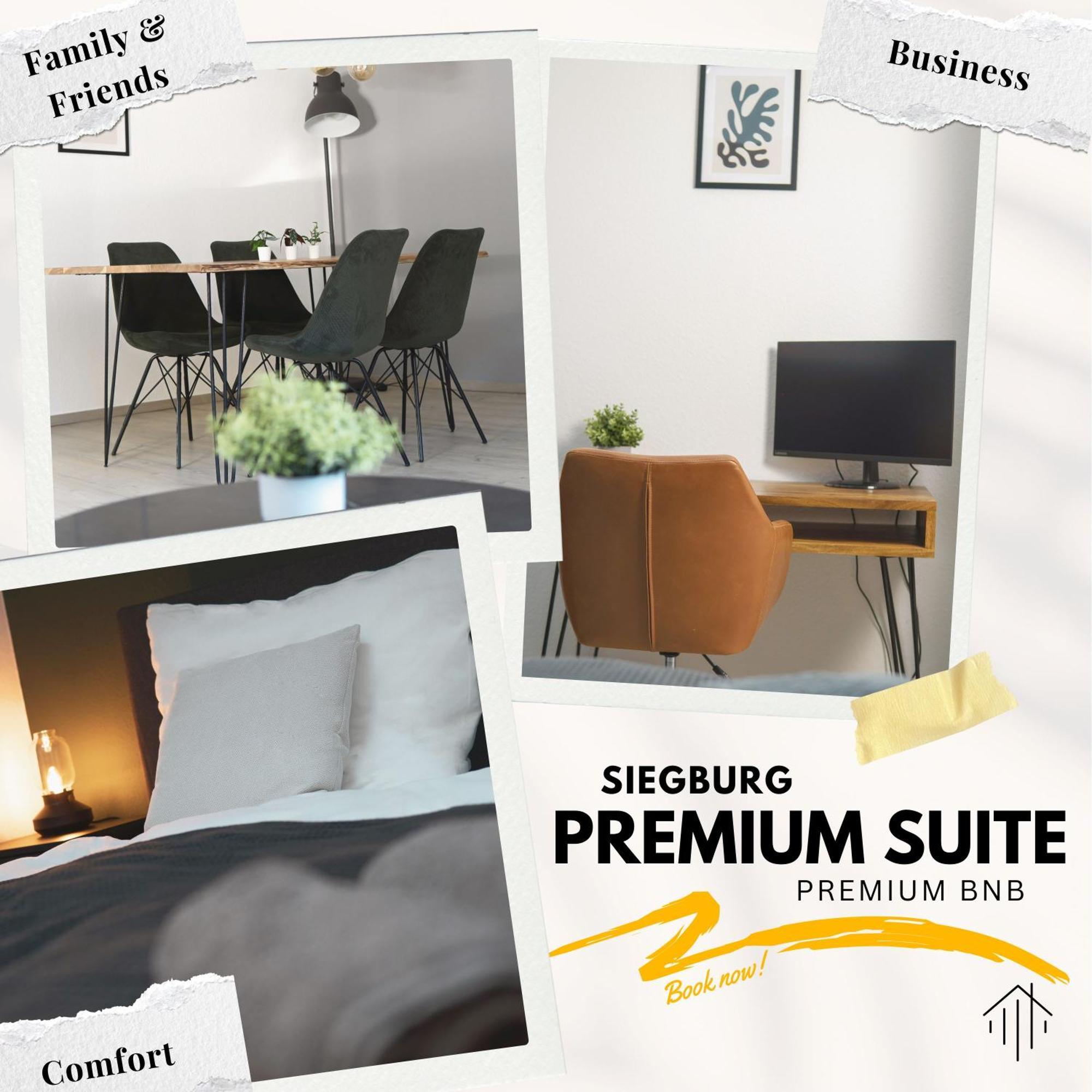 Apartamento Business & Family - Zentral, 24H Check-In, Xxl Tv Siegburg Exterior foto